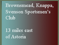 Brownsmead Knappa Svenson